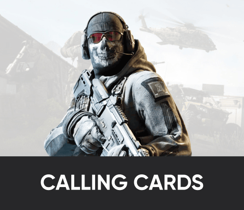 Call of Duty Calling Cards